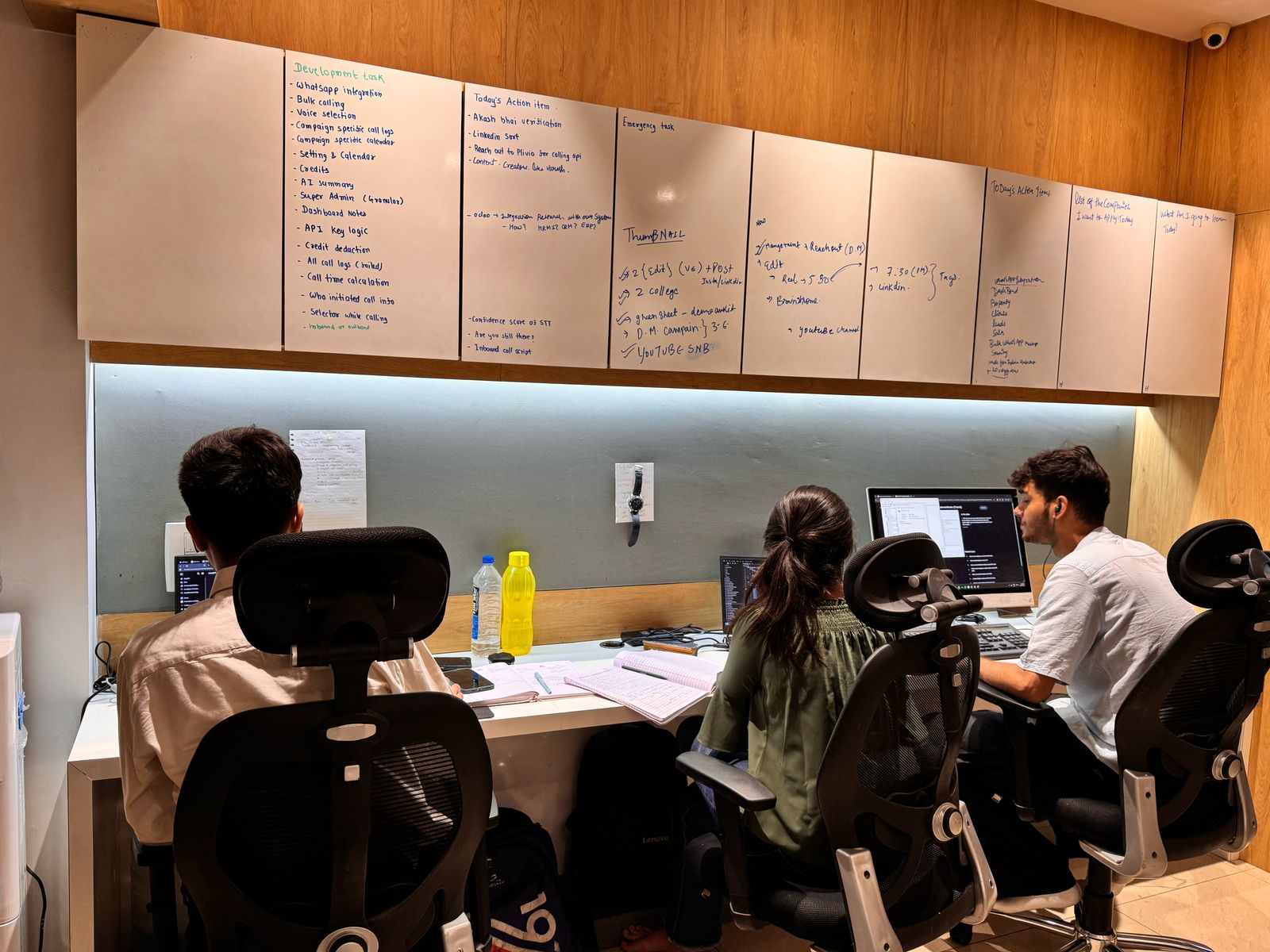 SNB Innovations Team at work
